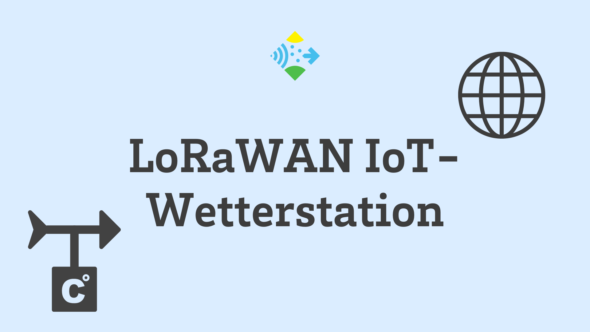 LoRaWAN IoT-Wetterstation - Logo