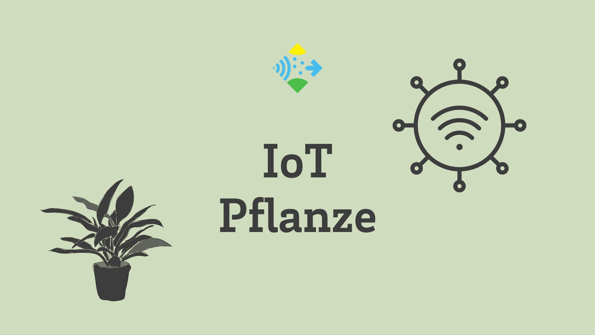 IoT Pflanze - Logo