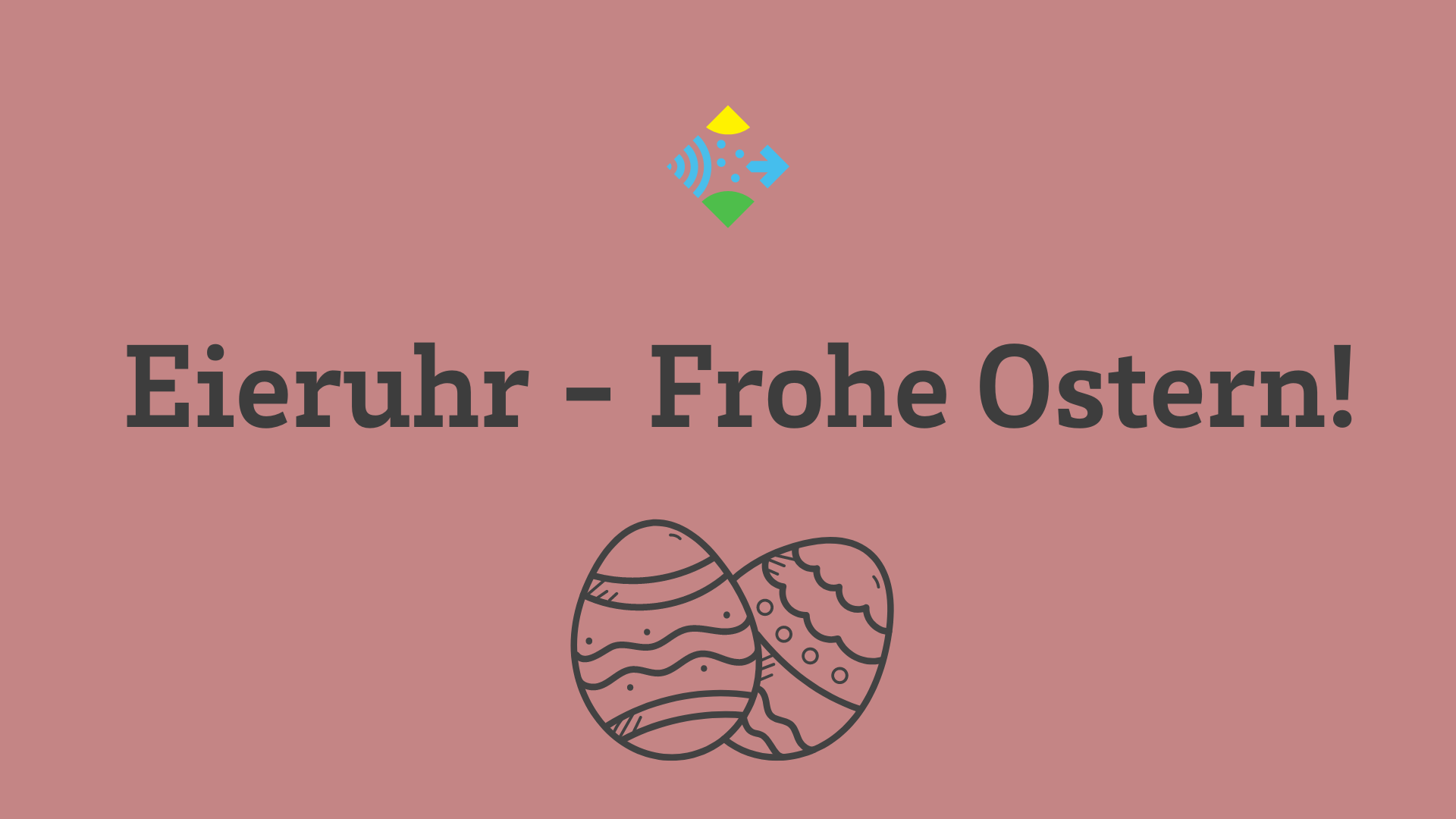 Eieruhr - Frohe Ostern! - Logo