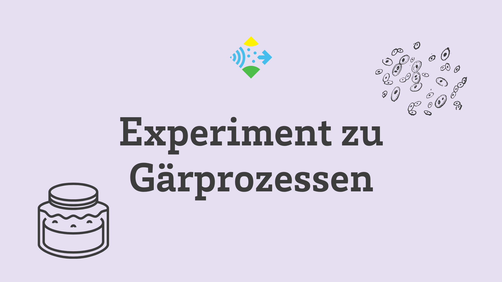 Experiment zu Gärprozessen - Logo
