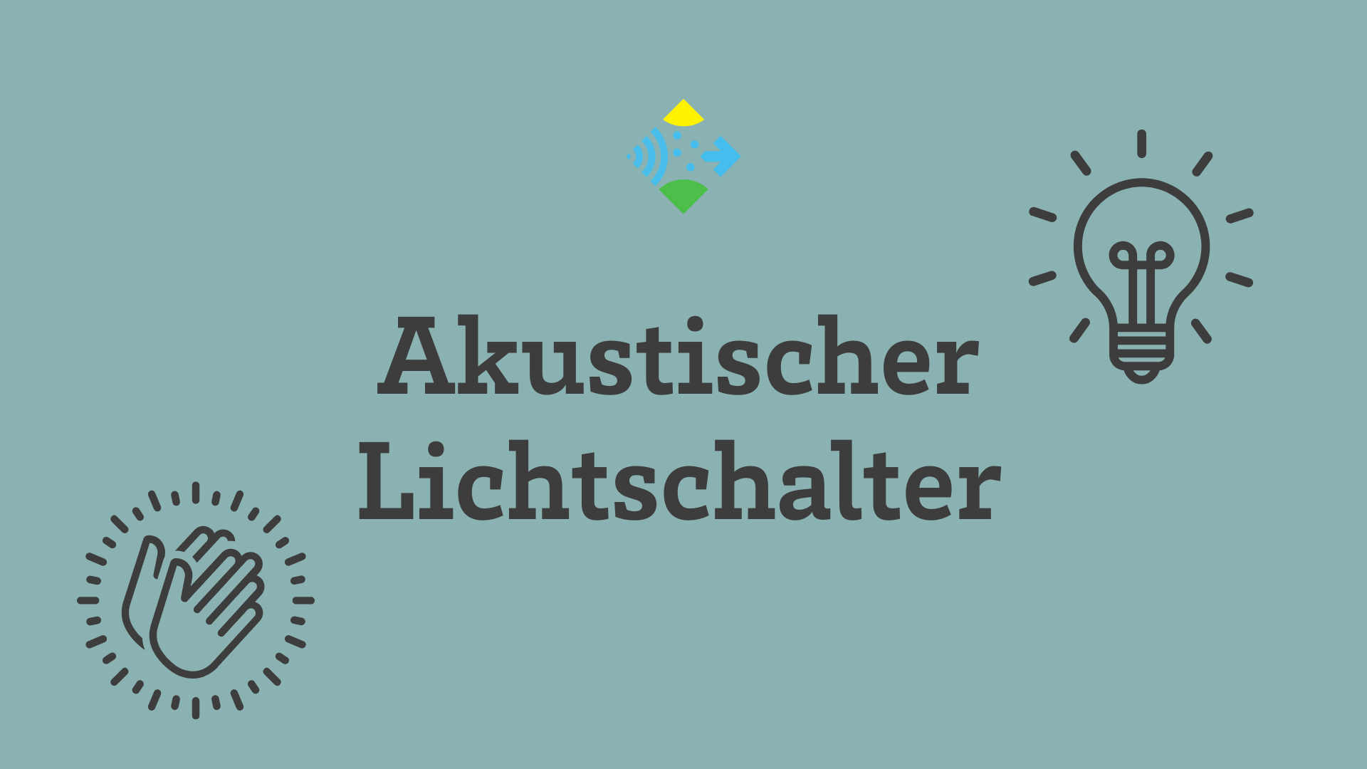 Akustischer Lichtschalter - Logo