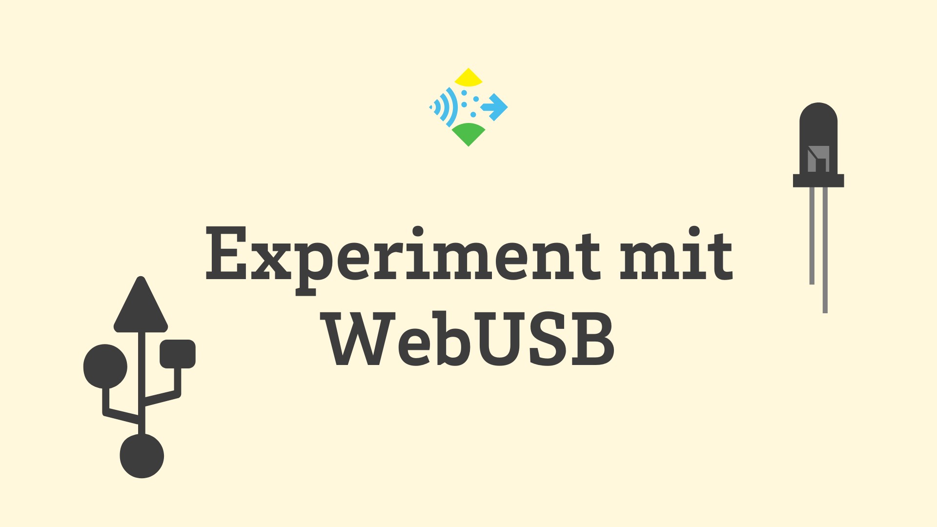 Experiment mit WebUSB - Logo